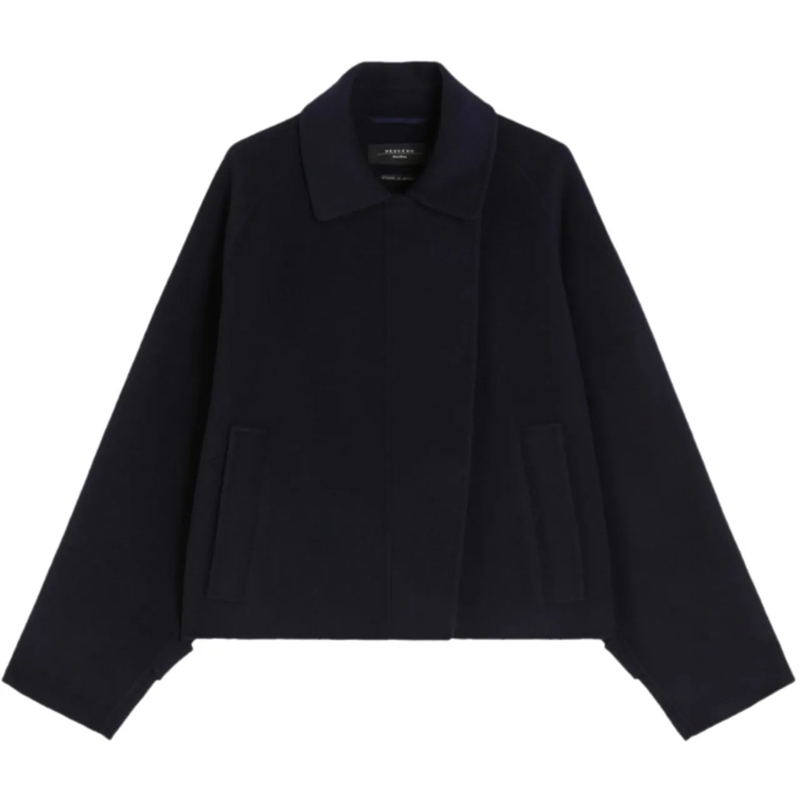 Max Mara Übergangsjacke Coats Blue mehrfarbig