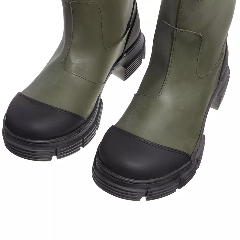GANNI Regenstiefel Recycled Rubber Kalamata(Image 4)