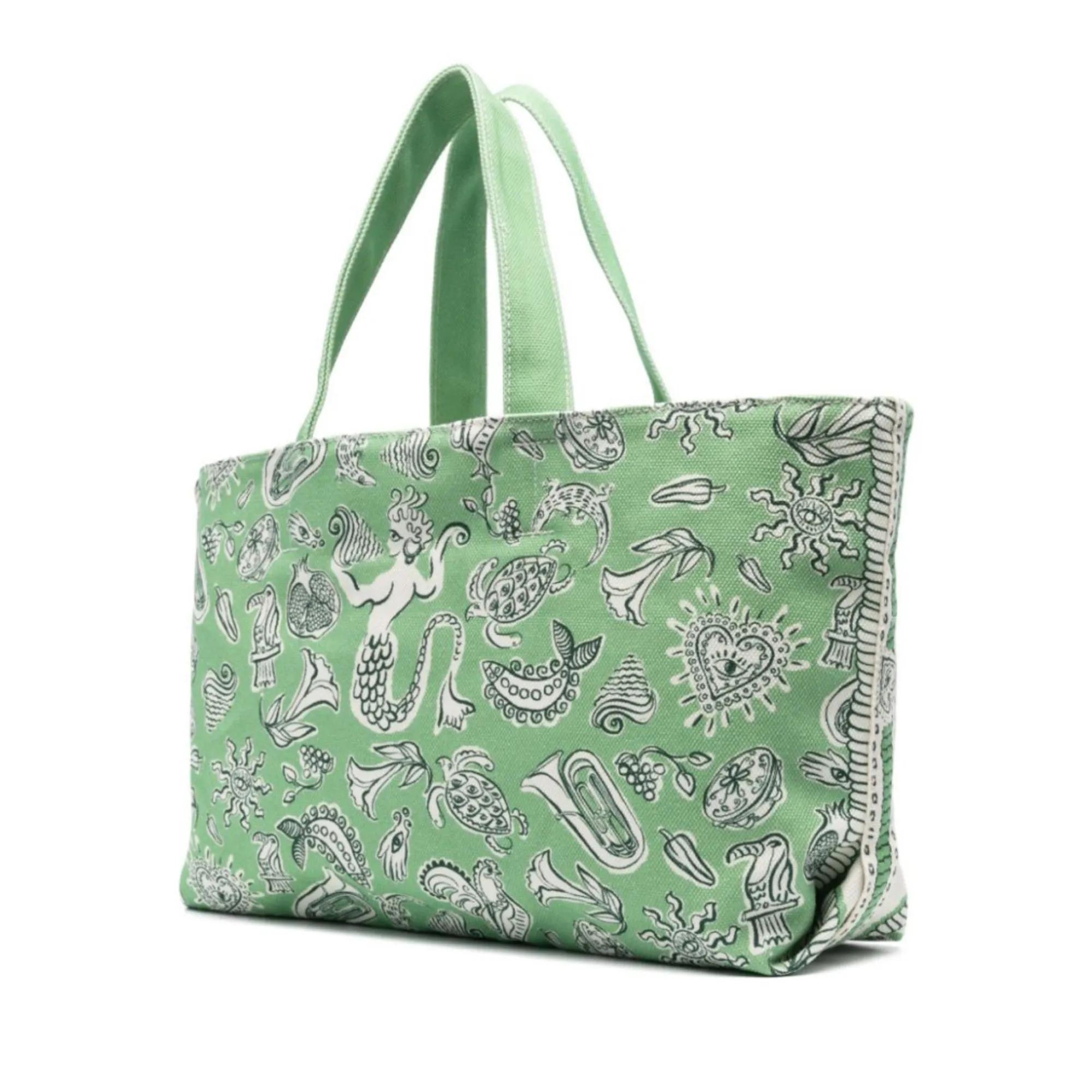 Alemais Totes & shoppers Green Lula Beach Bag in groen