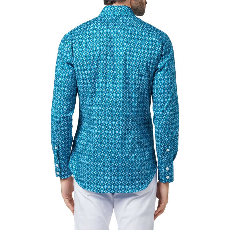 BILLIONAIRE Hemd Hemd Slim Fit türkis(Image 3)