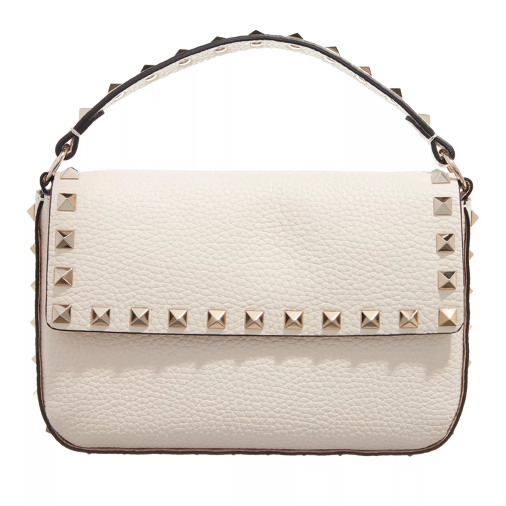 Valentino Garavani Pouch Rockstud Light Ivory Crossbody Bag