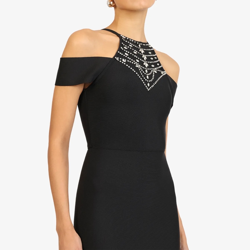 Kraimod Abendkleid Bandagekleid schwarz(Image 5)