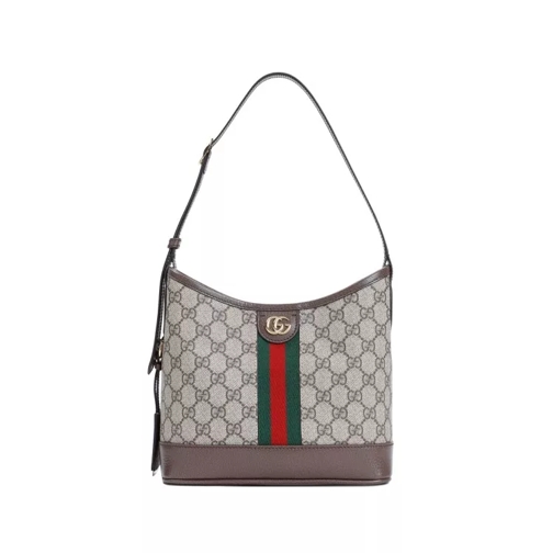 Gucci Ophidia Hobo Bag Grey Axelremsväska