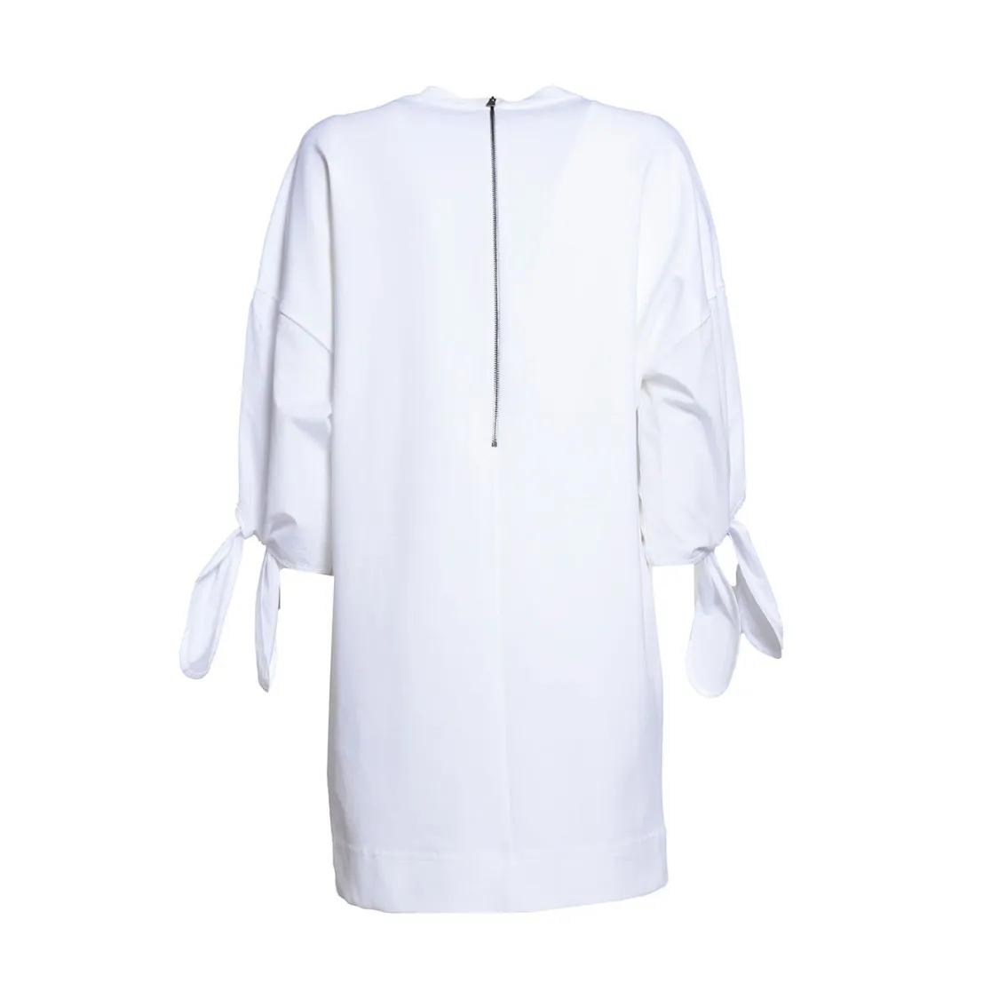 オールインワン・サロペット Max Mara Short Agora Poplin Dress White Max Mara Short Agora Poplin Dress White White | Mini Jurken