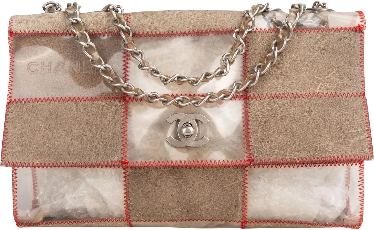 Chanel Crossbody Bags - Chanel Transparent Patchwork Single Flap Crossbody - Gr. unisize - in Bunt - für Damen