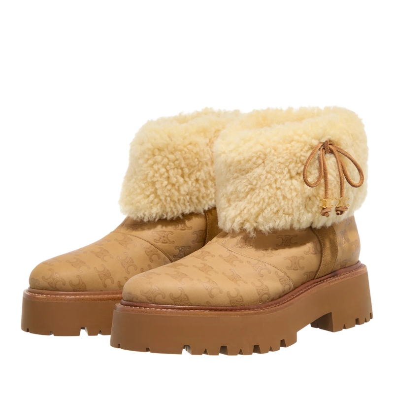 Celine Winterboots Cropped Boot Cognac(Image 3)
