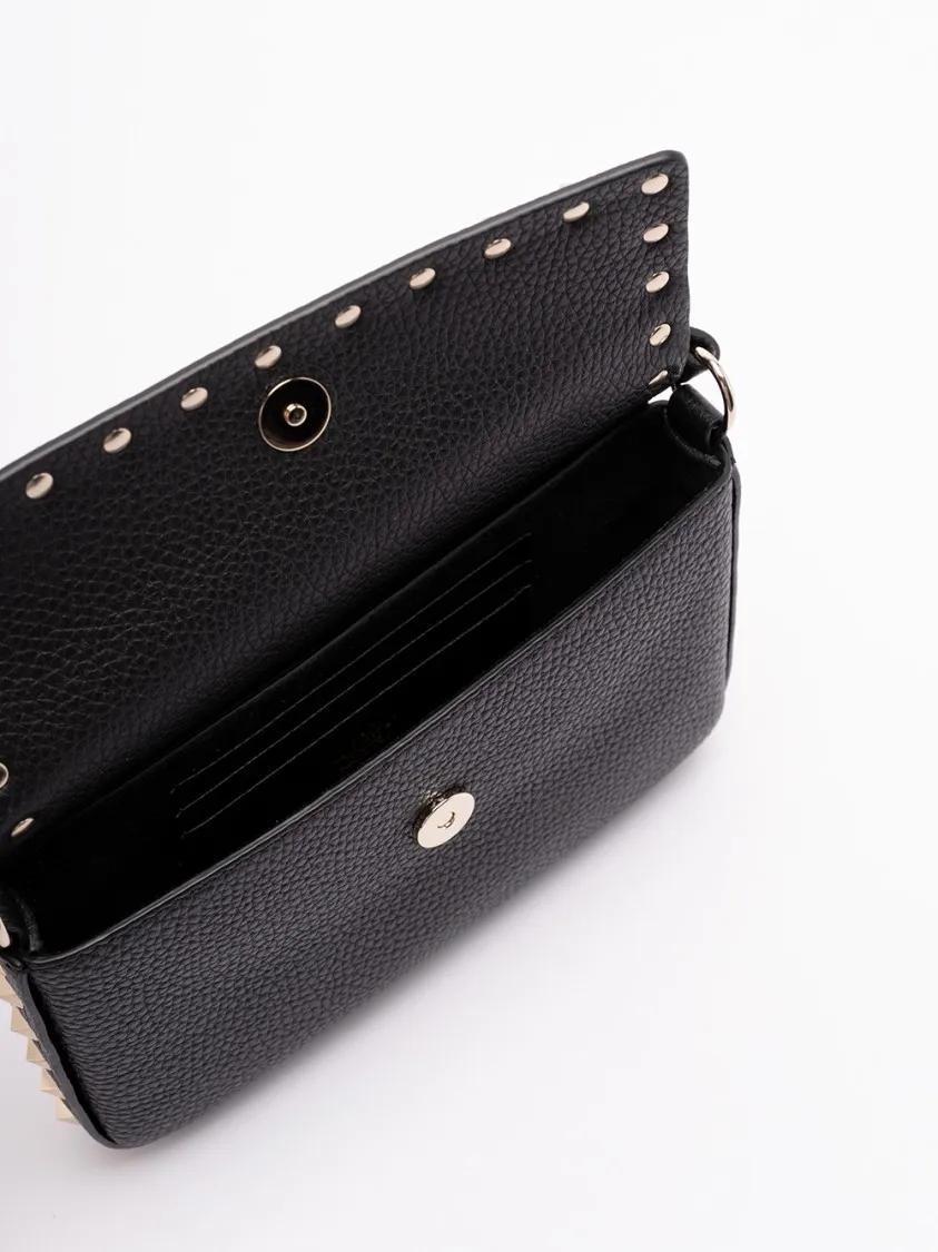 Valentino Garavani Hobo bags `Rockstud` Mini Bag in zwart