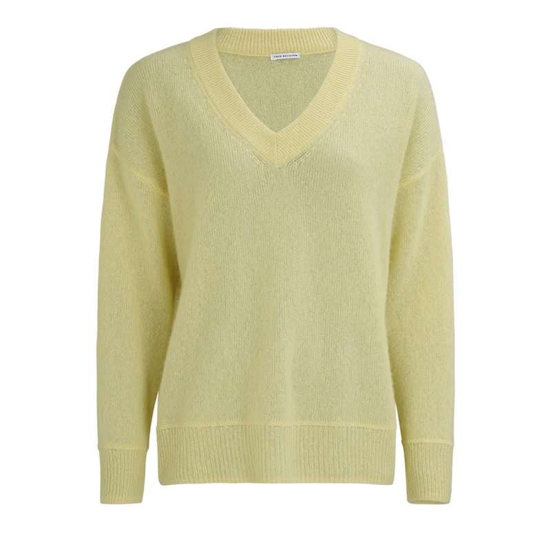 True Religion  Pullover V-Neck AMARA gelb