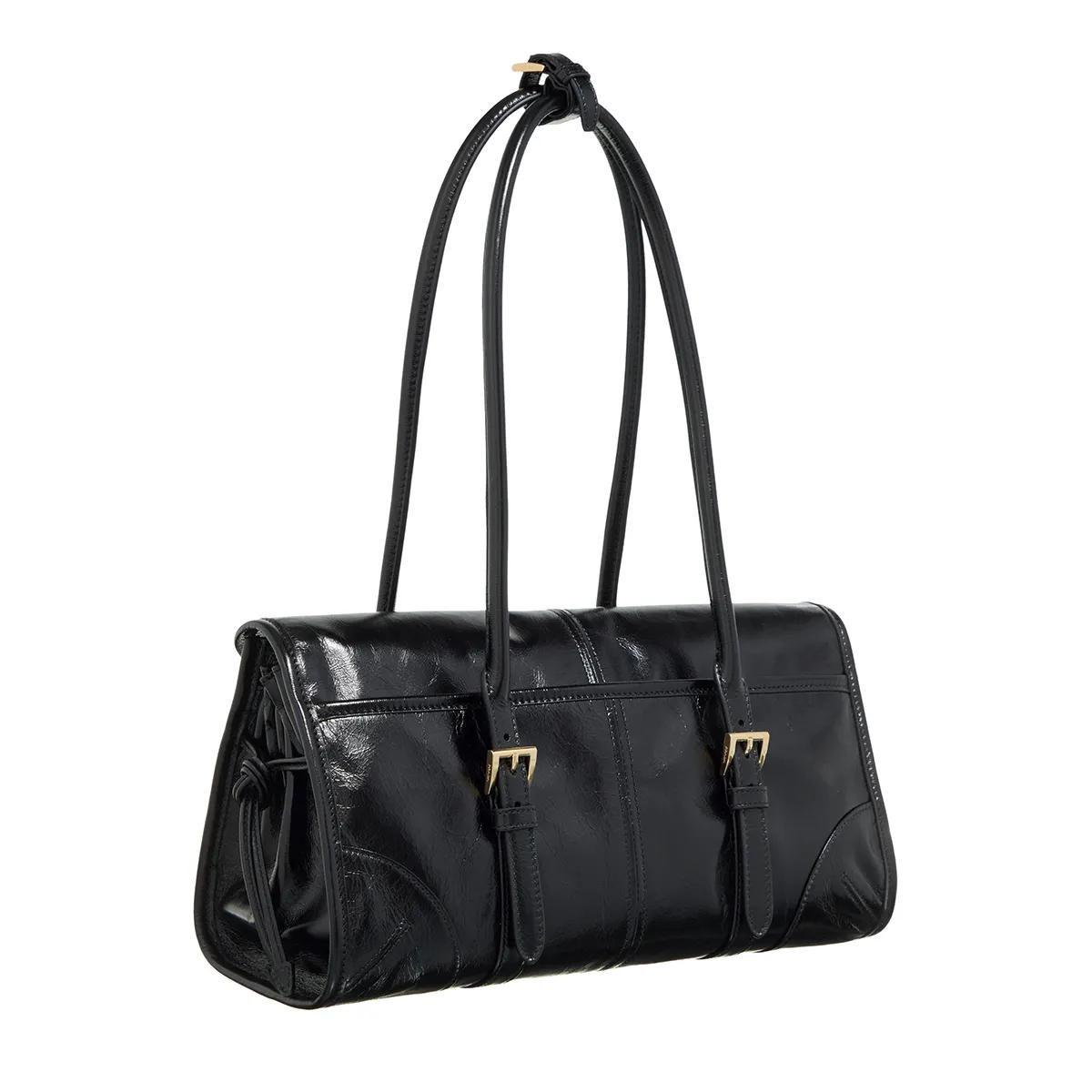 Prada Shoppers Medium Shoulder Bag in zwart