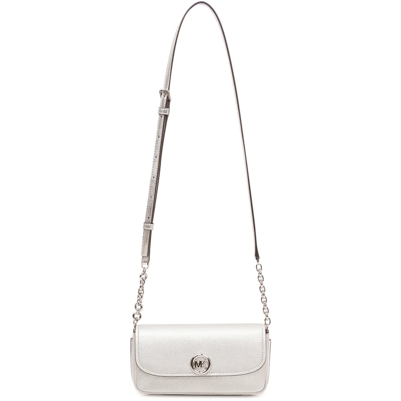MICHAEL Michael Kors Sac à bandoulière Borsa a Spalla con Patta e Catena weiß(Image 2)