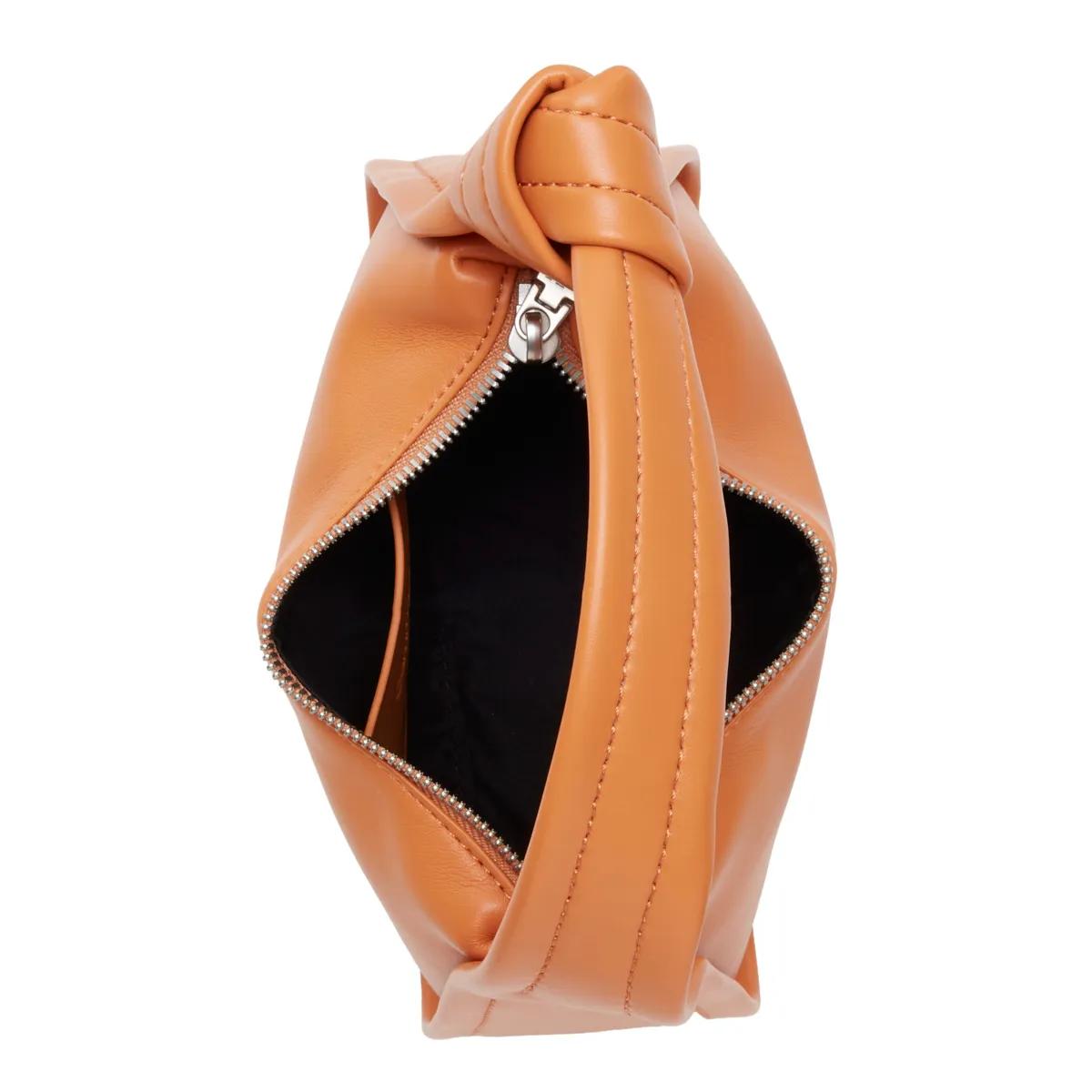 Calvin Klein Crossbody bags Knotted Handtasche in oranje