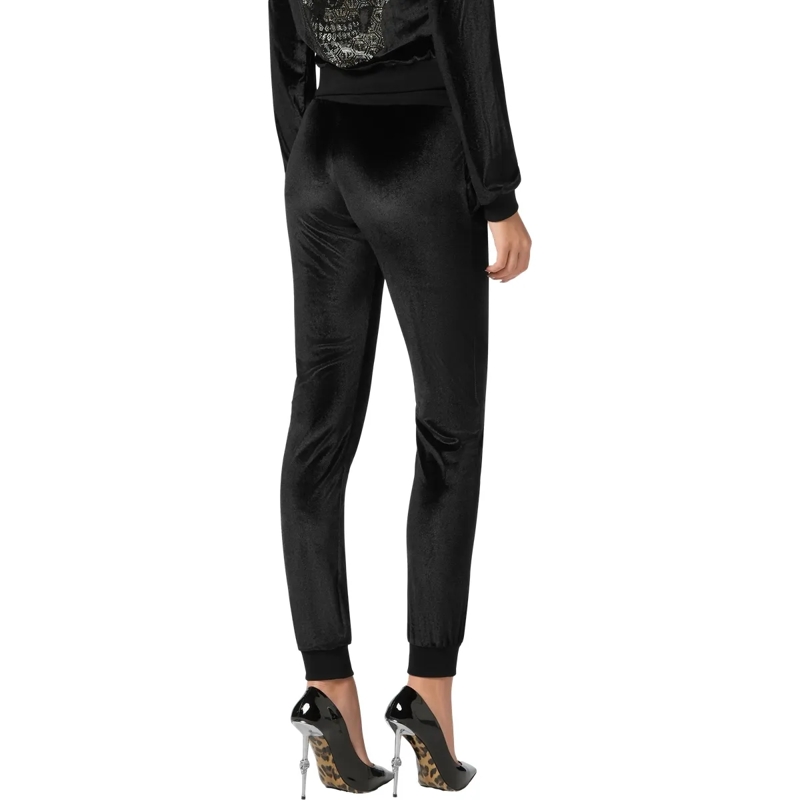 Philipp Plein Jogginghose Jogginghose Skull Mit Schmucksteinen schwarz(Image 2)