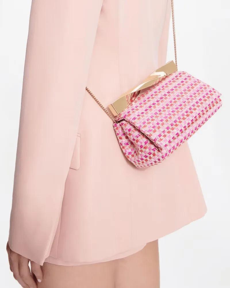 Aquazzura Clutches Mini Twist Clutch in roze