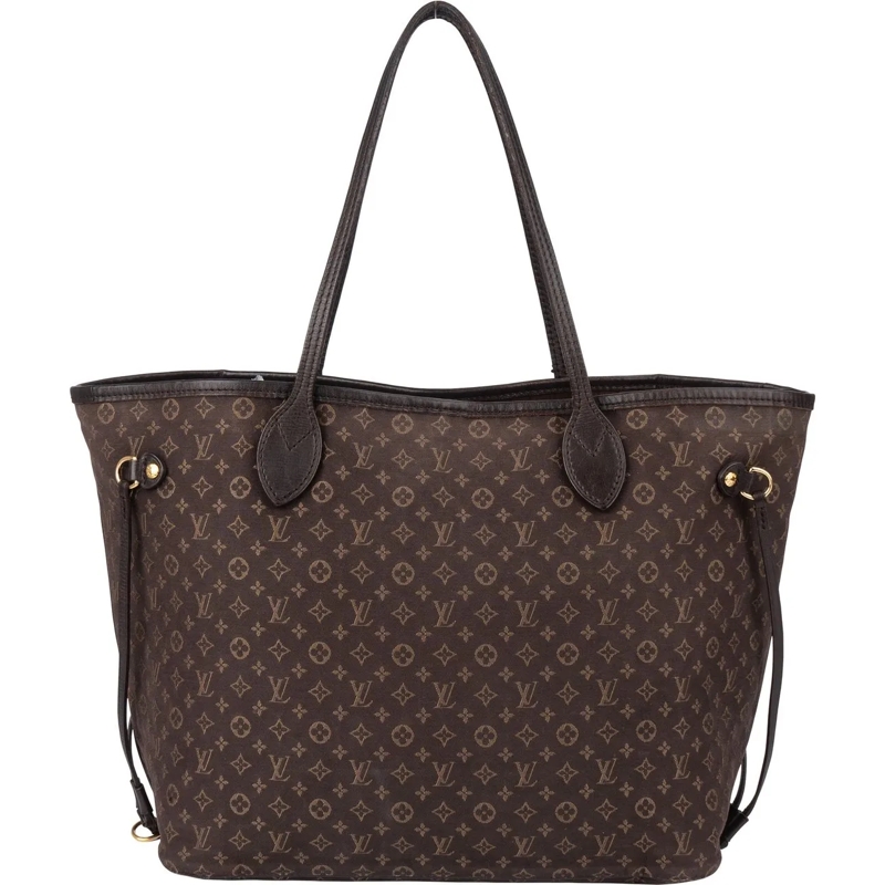 Louis Vuitton Tote Louis Vuitton Mini Lin Monogram Neverfull MM Shopp braun