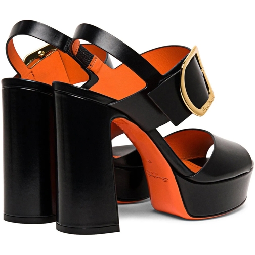 Santoni Sandale Women?s leather highheel sandal weiß (Image 4)