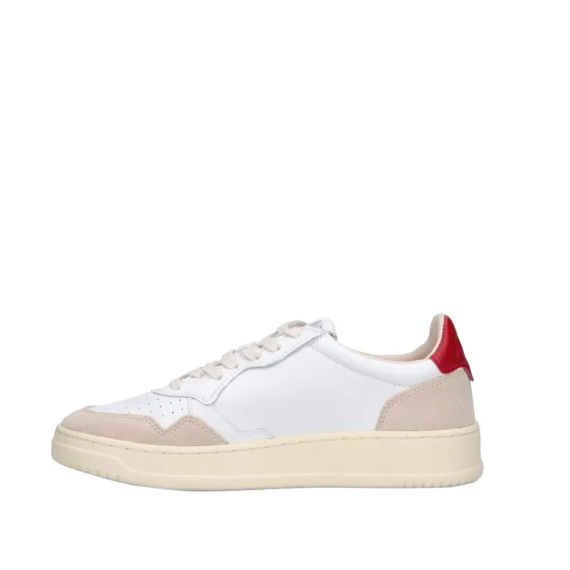 Autry International Low-Top-Sneaker "Medalist" Low-Top Sneakers White Rot