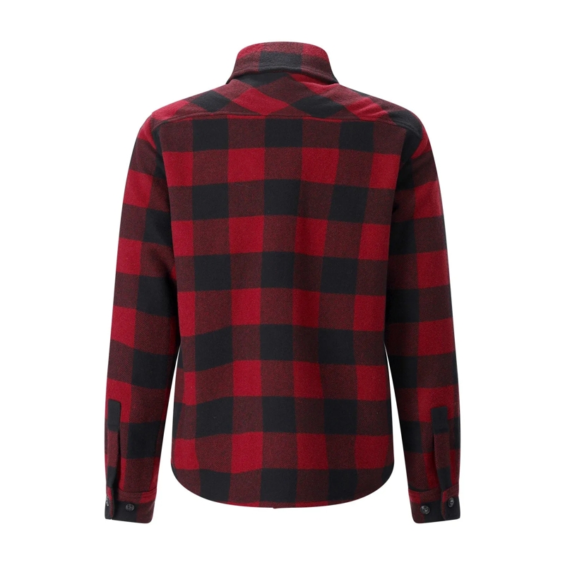 Woolrich veste Overshirt Check Ranger aus Woll-Mix rot(Image 2)