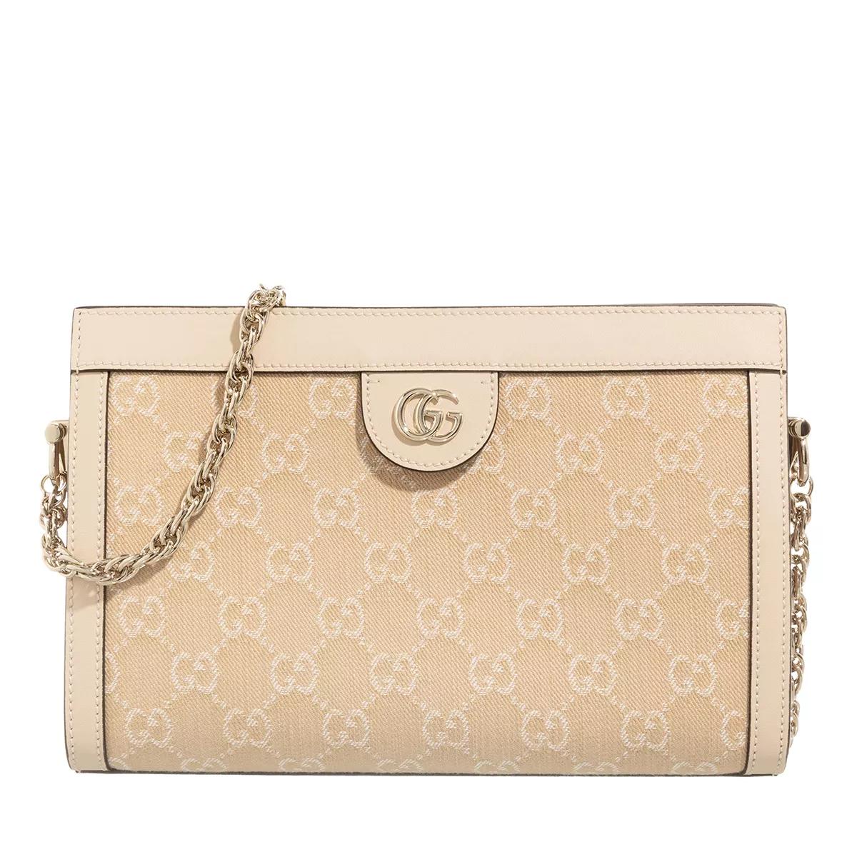 Gucci Crossbody Bags - Ophidia GG Small Shoulder Bag - Gr. unisize - in Beige - für Damen