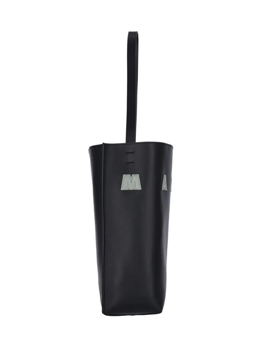 Marni Hobo bags Museo' Medium Hobo Bag – Black in zwart