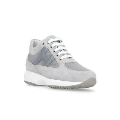 Hogan Interactive Sneakers Grey lage-top sneaker