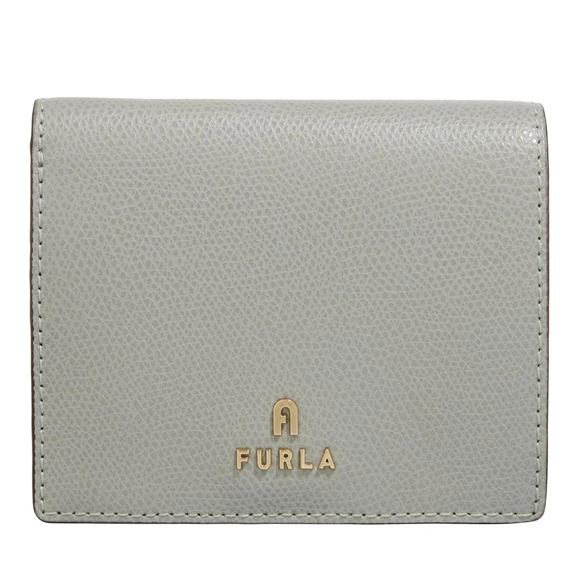 Furla Portemonnaie - Furla Camelia S Compact Wallet Bifold Coin - Gr. unisize - in Grau - für Damen