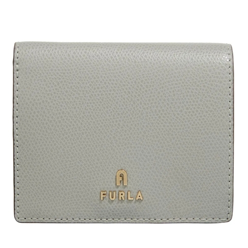 Furla Furla Camelia S Compact Wallet Bifold Coin Cenere+Vaniglia Int. Portefeuille à deux volets