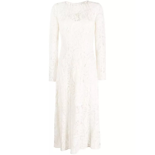 Zimmermann White Laces Dress White Abiti da sera