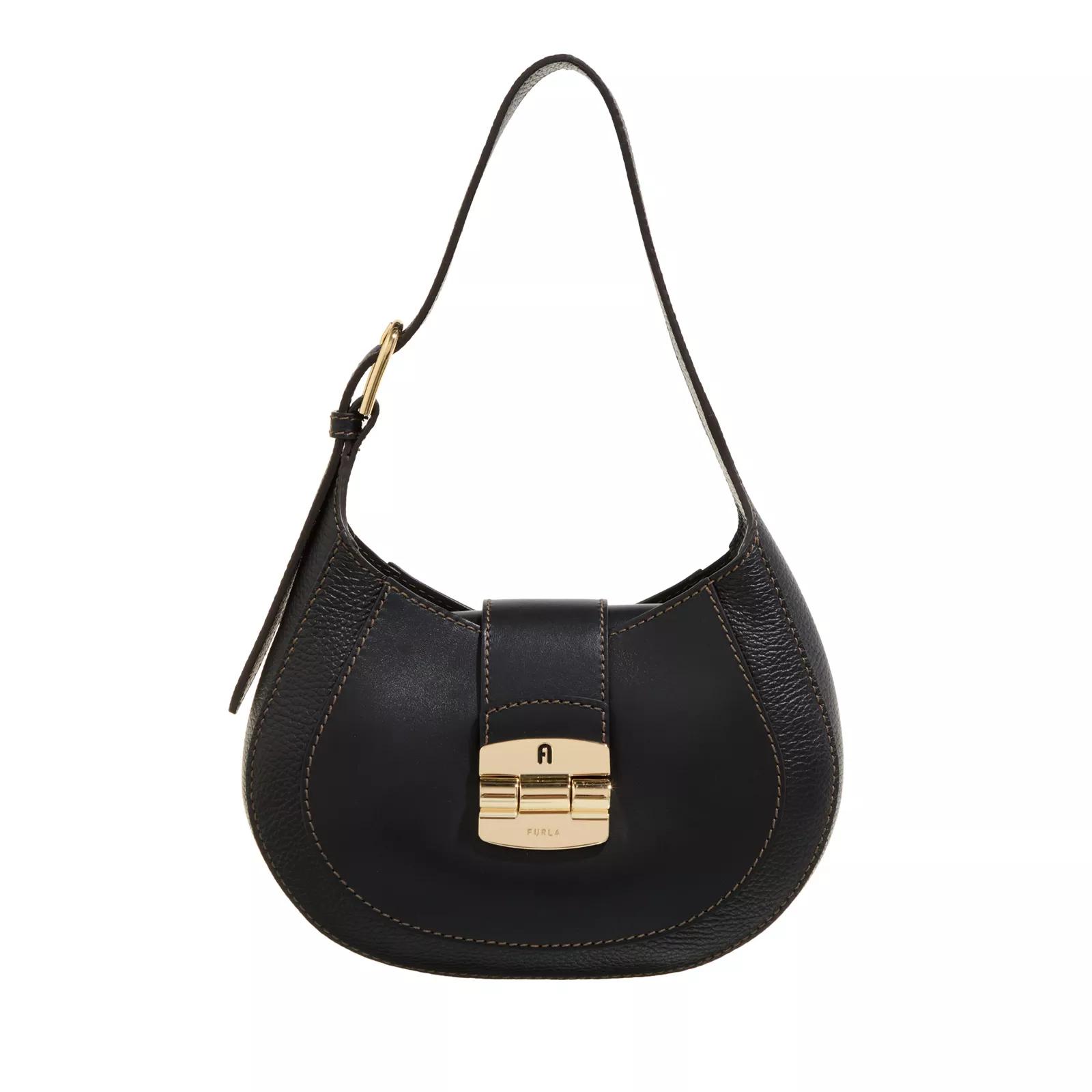 Furla Hobo Bag - Furla Club 2 S Hobo - Gr. unisize - in Schwarz - für Damen