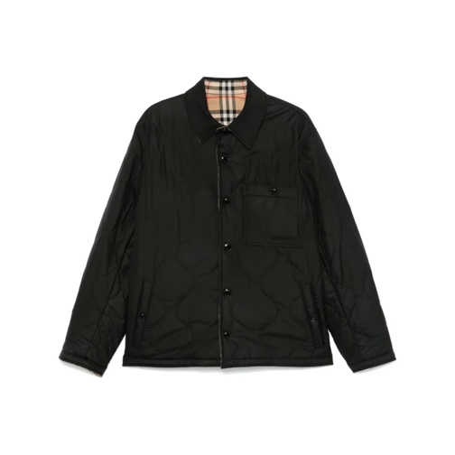 Burberry Übergangsjacke Black Quilted Reversible Jacket Black