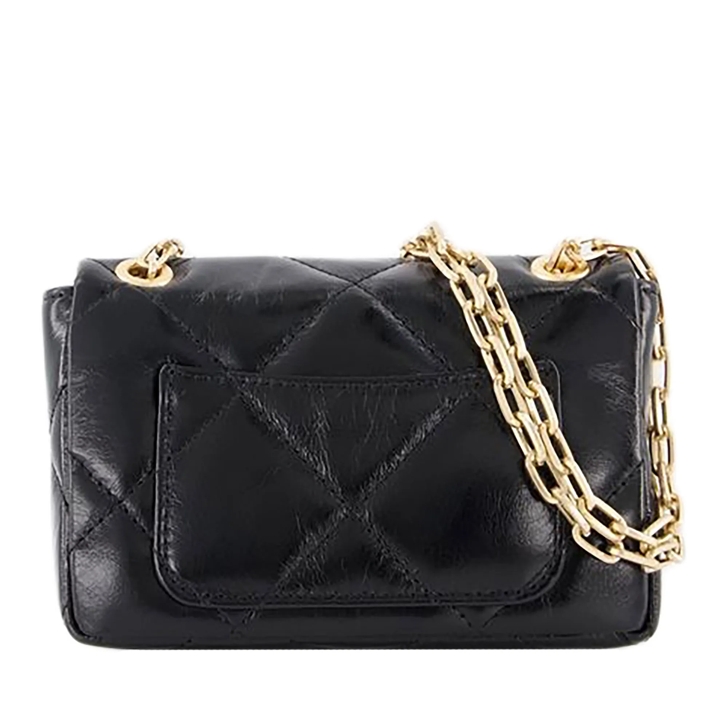 【関税込み】Grand Moon bag - Vanessa Bruno - Leather - Black Moon Large Leather Bag Made In Italy Black , Vanessa Bruno
