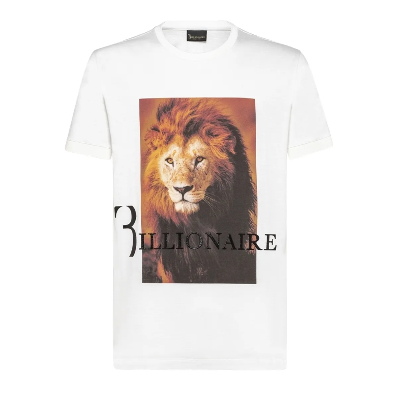 BILLIONAIRE T-Shirt T-Shirt Lion weiss