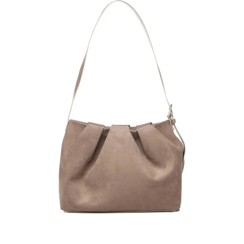 Themoirè Schultertasche Structured Minimalist Bag Brown