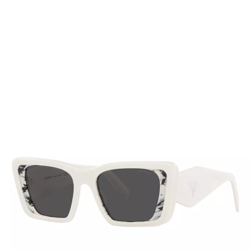 Prada Woman Sunglasses 0PR 08YS White/Havana Black Occhiali da sole