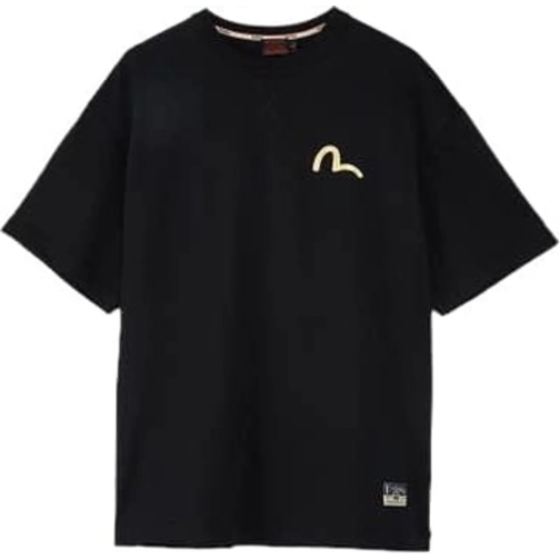 EVISU T-Shirts T-shirts And Polos Black schwarz