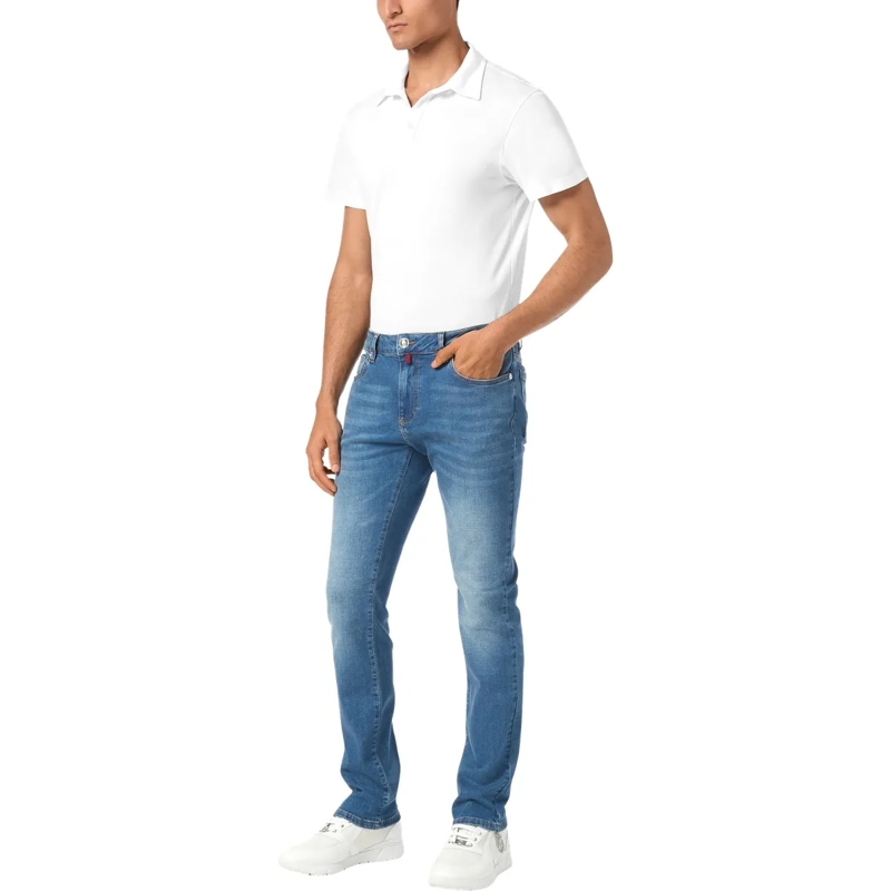 BILLIONAIRE Jeans mit geradem Bein Jeans Regular Fit blau(Image 3)
