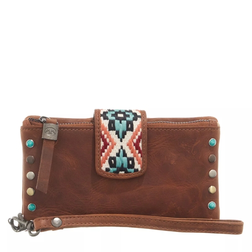 Micmacbags New Navajo Cognac Tvåveckad plånbok
