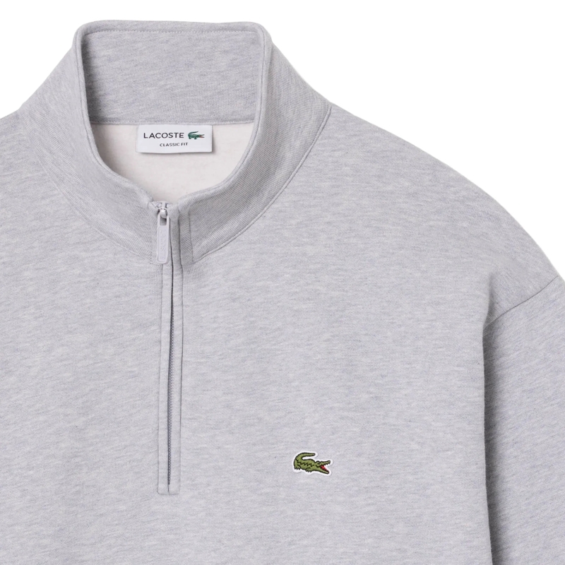Lacoste  LACOSTE Herren Sweatshirt, Pullover mit Stehkragen grau(Image 2)