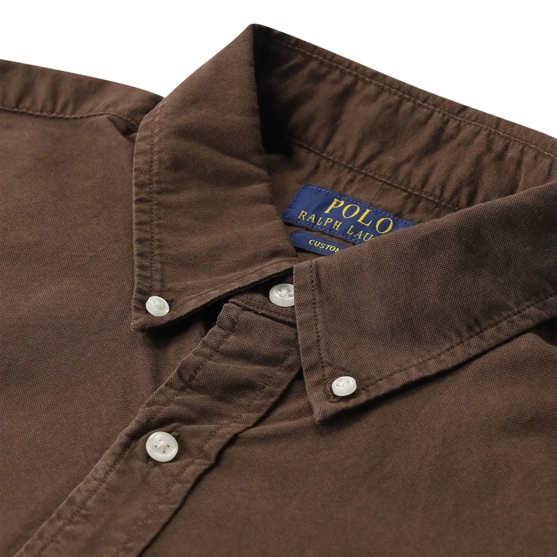 Polo Ralph Lauren Hemd Slim-Fit Hemd aus Baumwolle grün(Image 10)