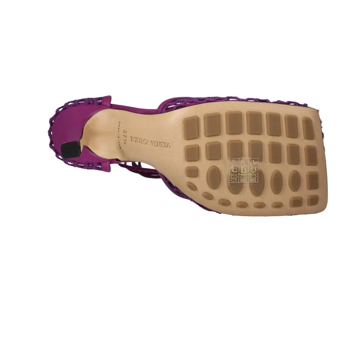 Thumbnail - Bottega Veneta Sandalen - Stretch Lace-Up Sandal Violet - Gr. 40 (EU) - in Lila - für Damen