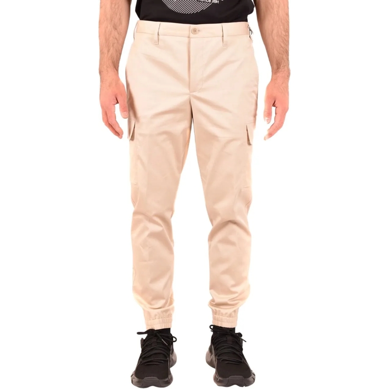 Neil Barrett  Trousers Cyan mehrfarbig