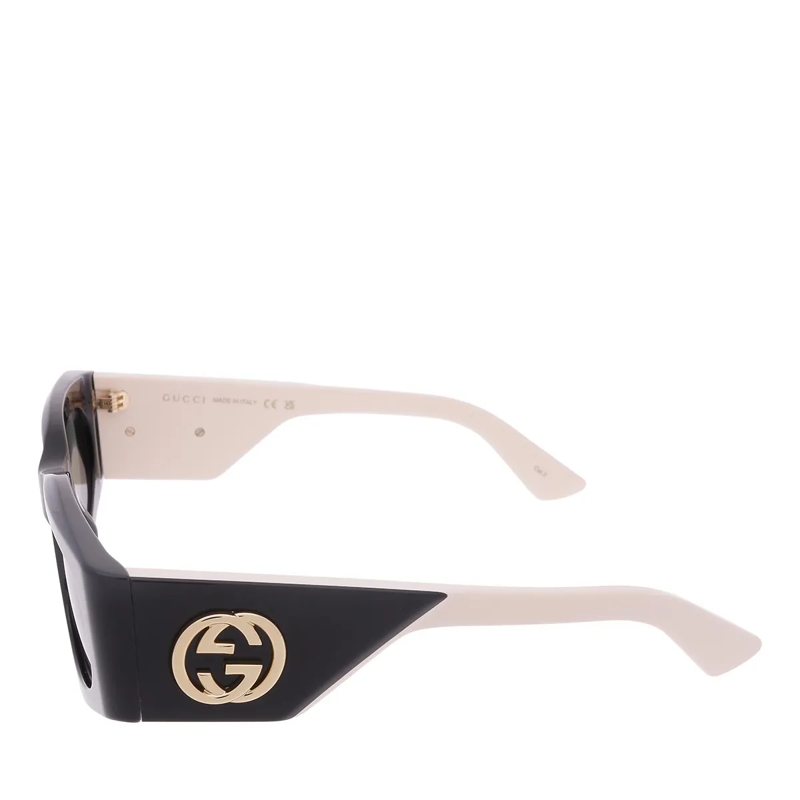 Gucci Zonnebril GG1664S-001 Black-Ivory-Grey(Image 4)