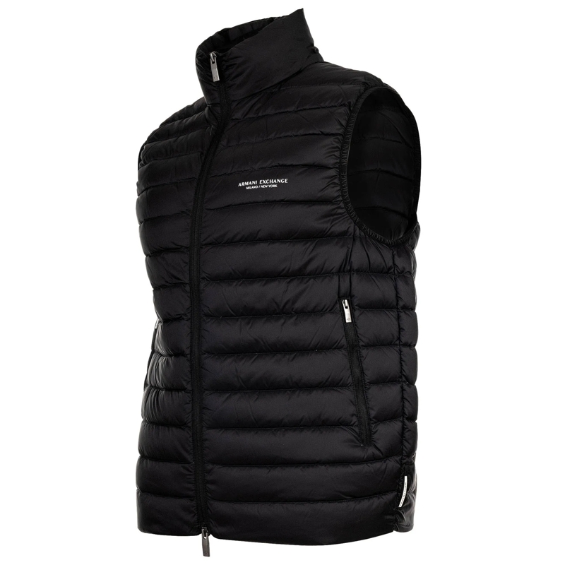 Armani Exchange Daunenweste DOWN WAISTCOAT 1er Pack schwarz(Image 2)