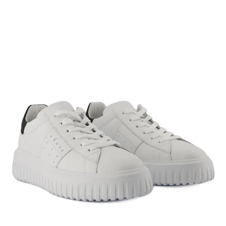 Hogan Low-Top Sneaker - H Stripes New Sneakers - Leather - White - Gr. 40 (EU) - in Weiß - für Damen