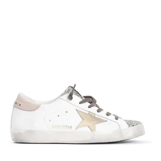 Golden Goose Low-Top Sneaker - White Superstar Sneakers - Gr. 36 (EU) - in Weiß - für Damen