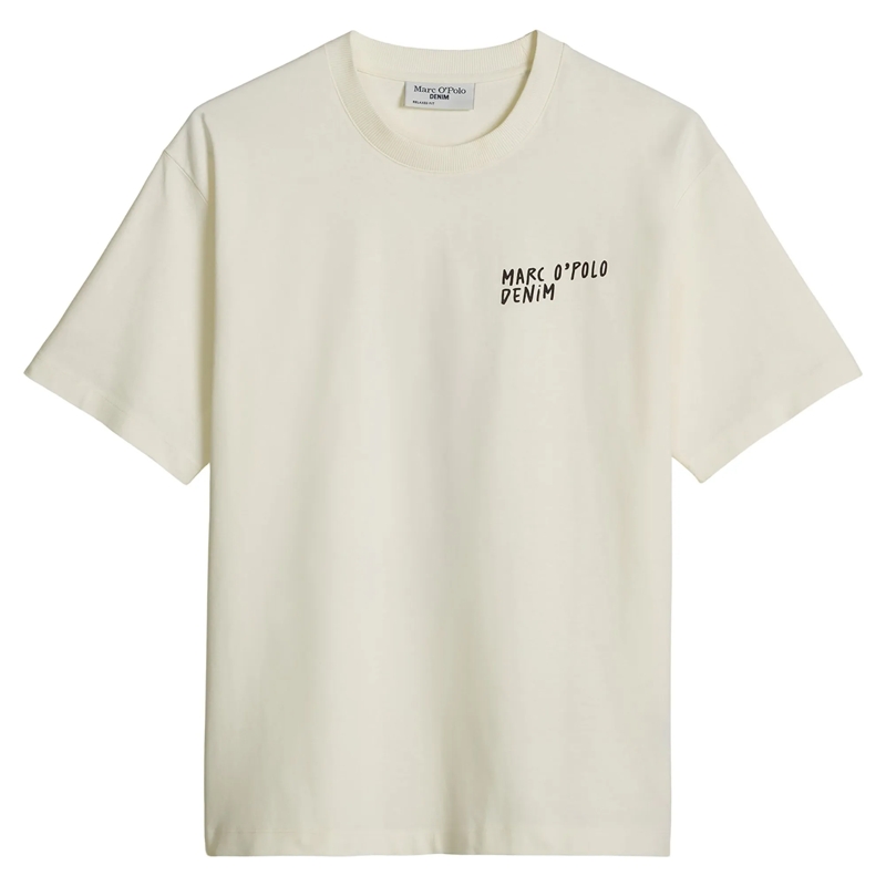 Marc O´Polo Hemd Herren T-Shirt von Marc O'Polo Denim. In schwerer  weiss