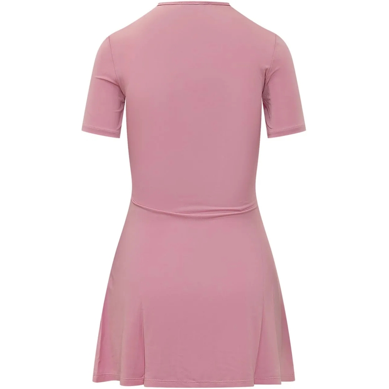 Marine Serre Mini-robe Moon Hole Mini Dress rose(Image 2)