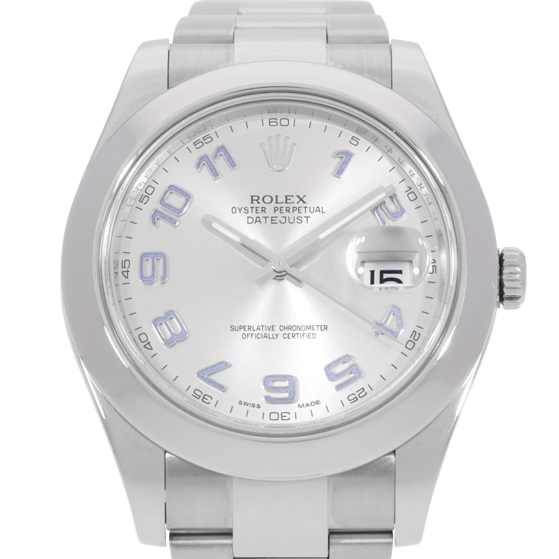 Rolex Automatikuhr Datejust II Silber