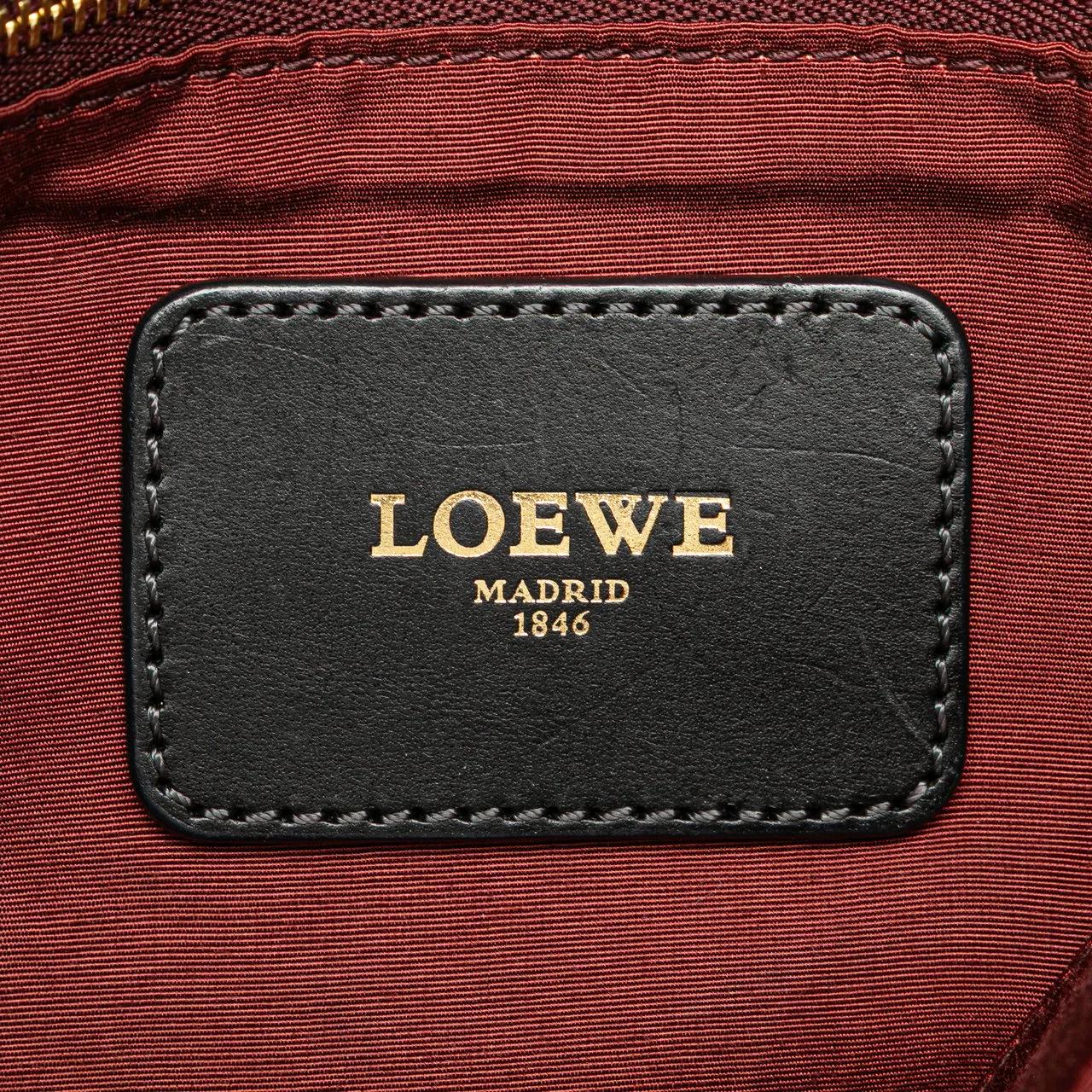 Thumbnail - Loewe Shopper - Anagram Canvas Tote - Gr. unisize - in Grau - für Damen