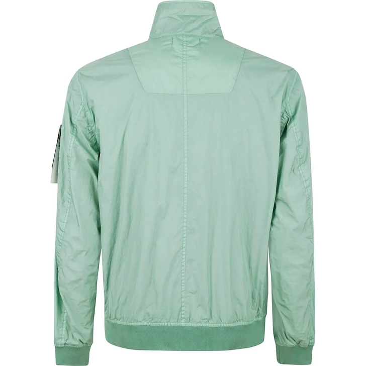 Mens green stone island jacket online