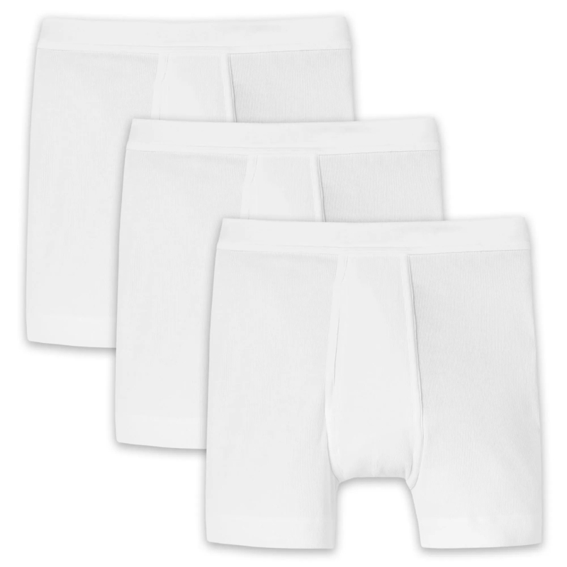 SCHIESSER  Essentials 3P 3er Pack weiss